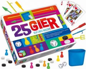 Multigra Gra planszowa 25 gier 2