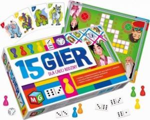 Multigra Gra planszowa 15 gier 2