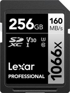 Karta Lexar Professional 1066x SDXC 256 GB Class 10 UHS-I/U3 V30 (LSD1066256G­BNNNG) 1