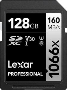 Karta Lexar Professional 1066x SDXC 128 GB Class 10 UHS-I/U3 V30 (LSD1066128G­BNNNG) 1