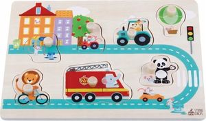 Sun Baby Puzzle drewniane ulica 1