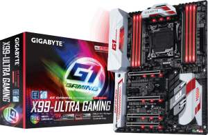 Płyta główna Gigabyte GA-X99-Ultra Gaming, X99, DDR4, SATA3, USB 3.1, ATX 1