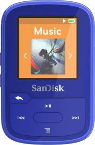 SanDisk Odtwarzacz MP3 Clip Sport Plus 32GB niebieski 1