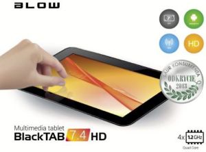 Tablet Blow BlackTab 7.4 HD 7" 8 GB Czarny  (79-010#) 2