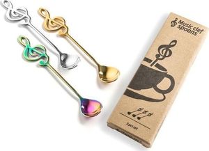 GM Muzyczne łyżeczki KLUCZ WIOLINOWY 3 szt. 5
