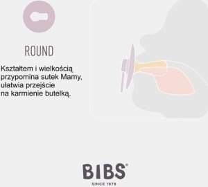 Bibs BIBS DE LUX EARTH ONE SIZE Smoczek uspokajający silikonowy 3