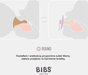 Bibs BIBS DE LUX EARTH ONE SIZE Smoczek uspokajający silikonowy 5