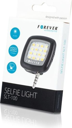Forever Lampa błyskowa do smartfona SLT-100 Selfie LED (GSM018451) 1