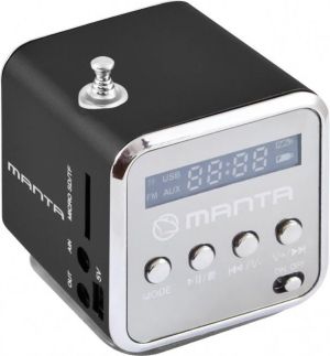 Radio Manta MM420 CUBE, czarne 1