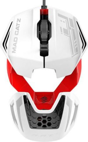 Mysz Mad Catz R.A.T. 1 WHITE/RED ( MCB437260001) 2