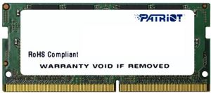 Pamięć do laptopa Patriot SODIMM, DDR4, 4 GB, 2133 MHz, CL15 (PSD44G213381S) 1