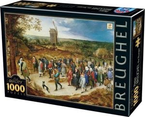 D-Toys Puzzle 1000 Brueghel, Procesja małżenska 1