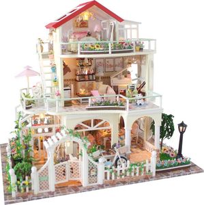 Habarri Miniaturowy domek - Willa w kwiatach 1