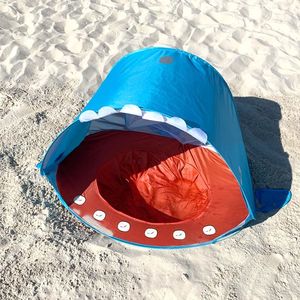 Namiot plażowy z basenem dla dzieci wieloryb - różowy 2