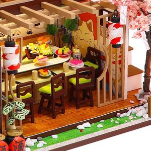 Habarri Miniaturowy domek - Sakura sushi 4