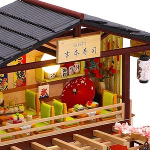 Habarri Miniaturowy domek - Sakura sushi 5