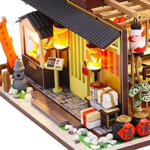 Habarri Miniaturowy domek - Sakura sushi 6