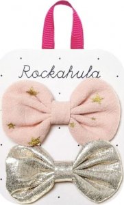 Rockahula Kids Rockahula Kids - 2 spinki do włosów Scattered Stars Bow Pink 1
