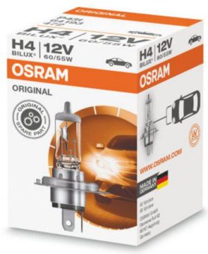 Osram żarówka reflektorowa Original Single Blister Pack 60/55W P43t 12V H4 5