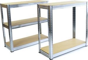 Chiccot REGAŁ MAGAZYNOWY METALOWY STOJĄCY 180cm x 90cm x 40cm 175kg 5