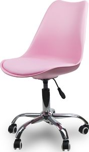 KRZESŁO OBROTOWE FOTEL MŁODZIEŻOWY DZIECIĘCY NOWOCZESNY RÓŻOWY - 959 2
