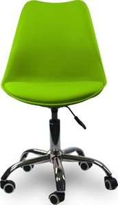 KRZESŁO OBROTOWE FOTEL MŁODZIEŻOWY DZIECIĘCY NOWOCZESNY ZIELONY - 960 3