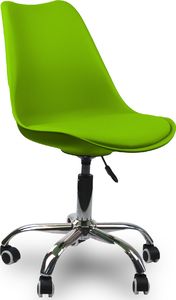 KRZESŁO OBROTOWE FOTEL MŁODZIEŻOWY DZIECIĘCY NOWOCZESNY ZIELONY - 960 4