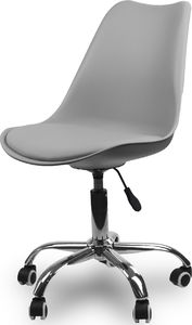 KRZESŁO OBROTOWE FOTEL MŁODZIEŻOWY DZIECIĘCY NOWOCZESNY SZARY - 963 2