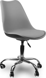 KRZESŁO OBROTOWE FOTEL MŁODZIEŻOWY DZIECIĘCY NOWOCZESNY SZARY - 963 4