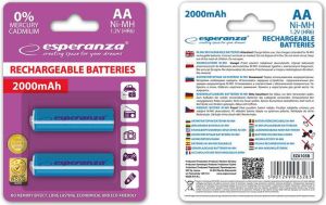 Esperanza Akumulator niebieskie AA / R6 2000mAh 2 szt. 2