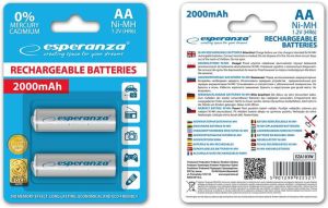 Esperanza Akumulator białe AA / R6 2000mAh 2 szt. 2