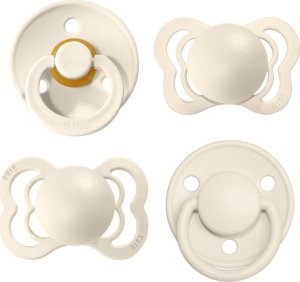 Bibs BIBS TRY-IT PACK IVORY zestaw prezentowy smoczków niemowlęcych 7