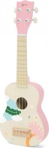 Classic World CLASSIC WORLD Drewniane Ukulele Gitara dla Dzieci Różowa 1