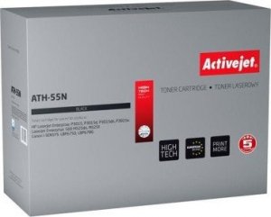 Toner Activejet Toner Activejet ATH-55N (HP 55A/Canon CRG-724 CE255A) supreme 6000str. czarny 1