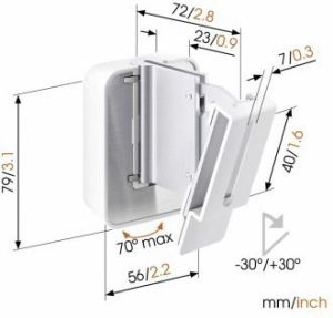 Vogels Mocowanie ścienne na głośnik Vogels SOUND 3200 białe (8151270) 5