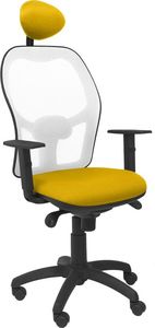 Krzesło biurowe Piqueras y Crespo Jorquera Żółte 1