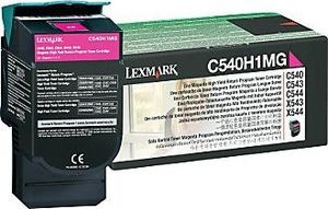 Toner Lexmark LEXMARK Kaseta z tonerem LEXMARK Optra C540 Magenta C540H1MG 1
