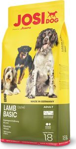 JosiDog Lamb Basic 18kg + Dolina Noteci 2x150g + piłka 2