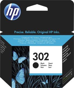 Tusz HP Hewlett-Packard Tusz HP czarny HP 302, HP302=F6U66AE, 190 str.,3,5 ml 1