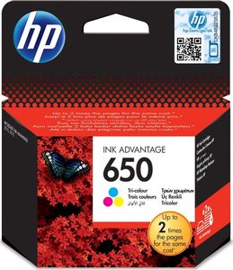Tusz HP Hewlett-Packard Tusz HP kolor HP 650, HP650=CZ102AE, 200 str. 1