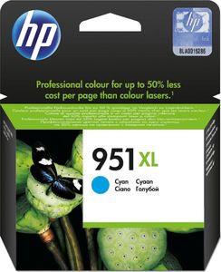 Tusz HP Hewlett-Packard Tusz HP niebieski HP 951XL, HP951XL=CN046AE, 1500 str. 1