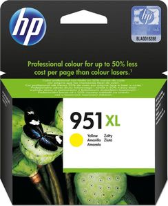 Tusz HP Hewlett-Packard Tusz HP żółty HP 951XL, HP951XL=CN048AE, 1500 str. 1