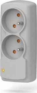 Listwa zasilająca Acar przeciwprzepięciowa 2 gniazd biała (W0268) 2