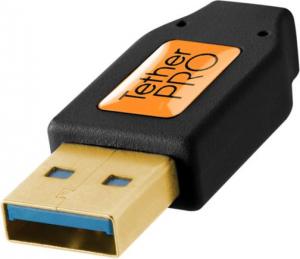 Tether Tools TPro USB 3.0 Micro-B Right Angle 4.6m/15' ORG (TET-CU61RT15-ORG) 10