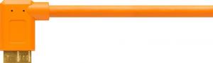 Tether Tools TPro USB 3.0 Micro-B Right Angle 4.6m/15' ORG (TET-CU61RT15-ORG) 3