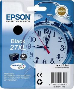 Tusz Epson EPSON Tusz EPSON 27XL Czarny C13T27114012 1