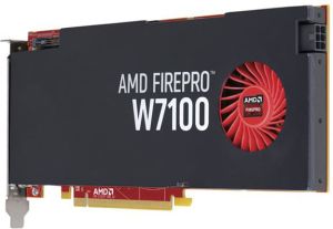 Karta graficzna HP AMD FirePro W7100 8GB GDDR5 (256 Bit) 4xDP (J3G93AA) 1
