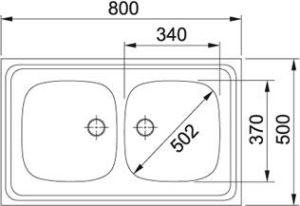 Zlewozmywak Franke Sara SXN 720T ECO (103.0205.573) 2