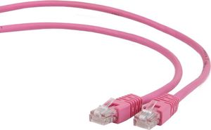 Gembird GEMBIRD GEMBIRD Patchcord Cat.6 1 m Różowy 1 Patchcord 1