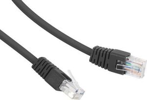 Gembird GEMBIRD GEMBIRD Kat.6 UTP 1 m Czarny 1 Patchcord 1